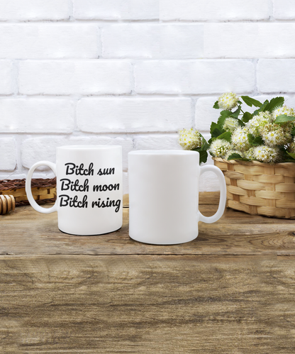 Bitch sun, moon, rising